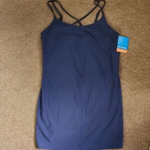 Columbia Deep Blue Strappy Dress